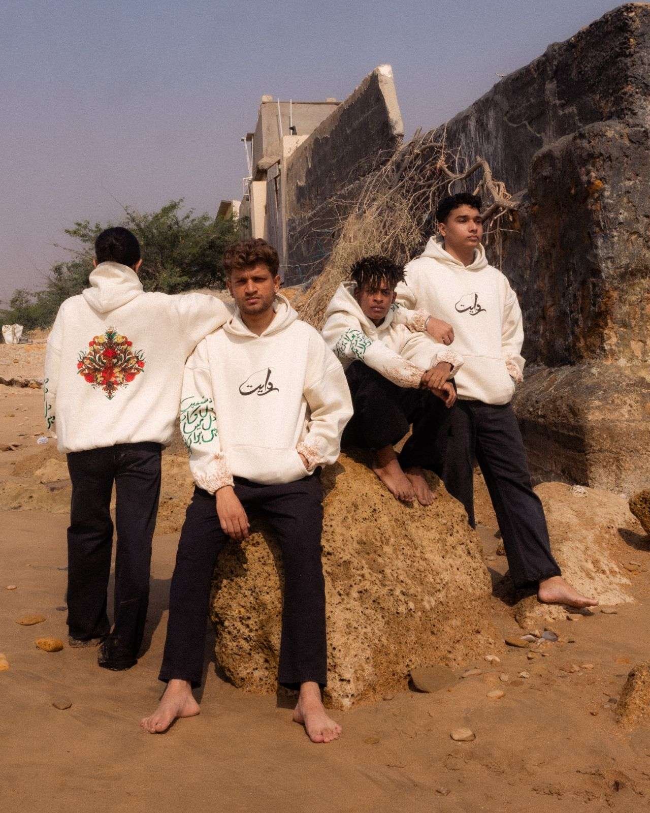 Aks offwhite hoodie - Image 5